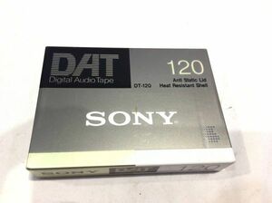 ■8911■未使用■SONY DAT カセットテープ 120分 DT-120RN ソニー DATテープ オーデイオ デジタルオーディオテープ