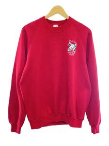 JERZEES◆MADEINUSA/80s/スウェット/XL/コットン/RED