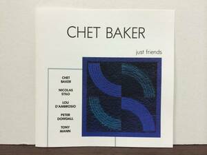 レア廃盤・CHET BAKER/JUST FRIENDS