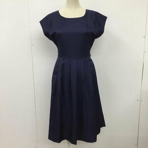 green label relaxing 36 グリーンレーベルリラクシング ワンピース ひざ丈スカート One-Piece Medium Skirt 紺 / ネイビー / 10097741