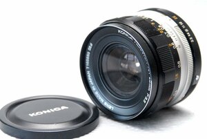 （綺麗）KONICA コニカ HEXANON AR 28mm 単焦点高級ワイドレンズ1:3.5 希少・完動品