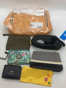 【1円スタート】ポーチ 色々 まとめて 雑貨 トートバッグ 未使用込 旅行 財布 化粧ポーチ マミタス グッズ DM0416L