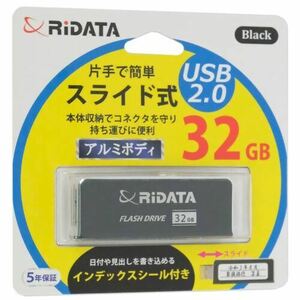 【ゆうパケット対応】RiDATA USBメモリー RI-OD17U032BK 32GB [管理:1000025508]