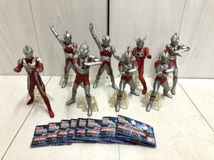 送料無料 ★ 全8種 BANDAI バンダイ ULTIMATE SOLID ウルトラマン ガシャポン 食玩 コンプリート ウルトラマン エース レオ 80 マックス