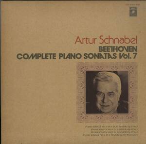 A00447170/LP/アルトゥール・シュナーベル「ベートーヴェン/ピアノ・ソナタ全集第7集 第18、19、20、21番」