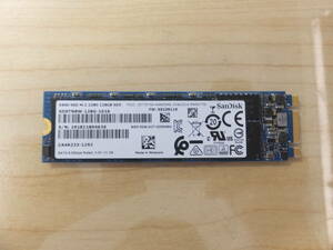 （中古）M.2SSD SanDisk　128GB-SATA