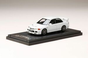 S=1/43 MARK43 PM43127CW MITSUBISHI 三菱 LANCER ランサー GSR EVO エボリューション III (CE9A) カスタム 白 新品未開封 現状渡し