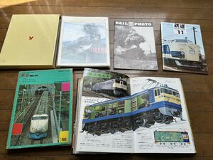 鉄道　機関車と電車　レールフォト　鉄道写真集　ピクトリアル　コレクション台紙