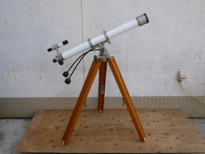 ジャンク　Vixen　ASTRONOMICAL　TELESCOPE　CUSTOM-60L　天体望遠鏡
