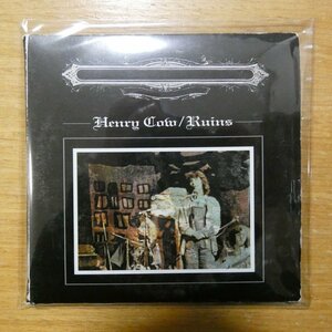 41097096;【2CD】HENRY COW / RUINS(紙ジャケット仕様)　CTD-025/026