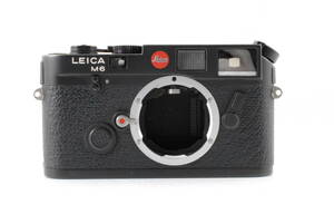 【美品 保障付 動作確認済】LEICA M6 35mm Rangefinder Film Camera Black ライカ レンジファインダー マニュアルフォーカス カメラ #X036