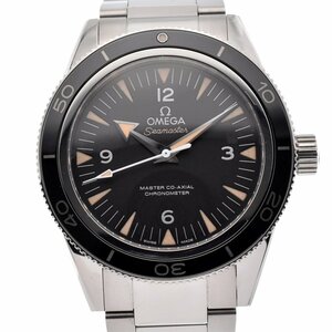 オメガ OMEGA 233.30.41.21.01.001 シーマスター 300 マスターコーアクシャル 自動巻き メンズ 美品 保証書付き R#129984