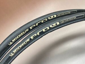 MICHELIN PRO4 700×23c 2本 Service Course クリンチャータイヤ ミシュラン プロ4 PRO 4 プロ 0223Y2403/520