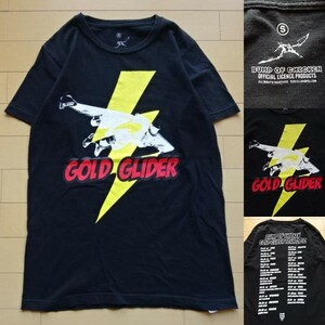 【BUMP OF CHICKEN】GOLD GLIDER TOUR 2012 半袖 Tシャツ ブラック SIZE:S (バンプオブチキン)