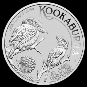 [保証書・カプセル付き] 2023年 (新品) オーストラリア「クッカバラ・ワライカワセミ」純銀 1オンス 銀貨