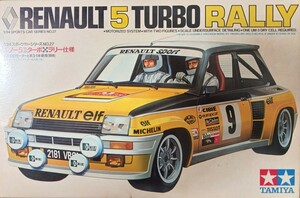 ★7349_1/24_タミヤ_RENAULT 5 TURBO RALLY [ルノー 5(cinq) ターボ ラリー仕様] 未開封 モーターライズ