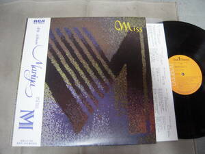 【帯付LP】「竹内まりや／Miss M」RVC