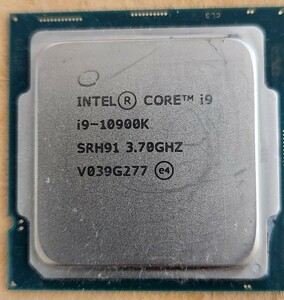 Intel Core i9-10900K　完動品