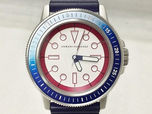 アルマーニエクスチェンジ ARMANI EXCHANGE アナログ クォーツ メンズ 腕時計 ブルー/パープル/ AX1859