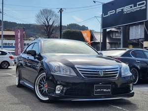 【諸費用コミ】:★熊本★菊陽町★中古車★ クラウンハイブリッド 3.5 Ｇパッケージ TEIN車高調 FSRモデリス