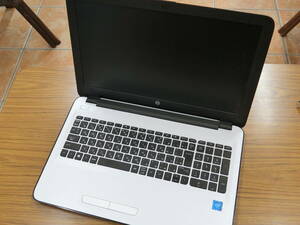 HP TPN-C125 Celeron N3060/8GB/HDD/15.6インチ テンキー 中古ノート Windows8 稼動ジャンク