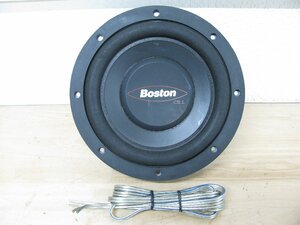 [107887-A]Boston(ボストン) 8インチ サブウーファー G1 定格入力200W 動作良好1円～