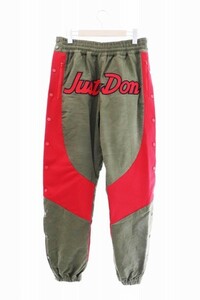 レディメイド　READYMADE ×JUST DON ジャストドン 18AW Pants 限定生産 トラック パンツ ヴィンテージ 再構築 RE18C-JD04 2 カーキ ■ 200