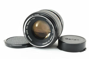 キャノン レンズ Canon New FD NFD 100mm f/2.8 MF Portrait Lens 100105