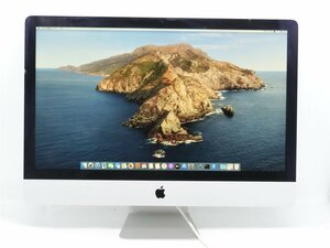 中古品　Apple iMac (Retina 2K, 27-inch, 2013) A1419 Core i5(4670）/3.4GHz RAM:16GB/HDD:1TB 　GTX775　OS　Catalina10.15.7訳あり品