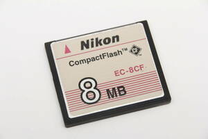 8MB CFカード　ニコン　Nikon EC-8CF
