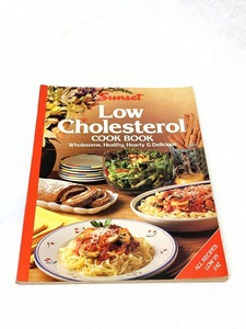 441A/1994年 Sunset Low Cholesterol Cook サンセット 低コレステロールクックブック 料理レシピ 海外料理本 現状品