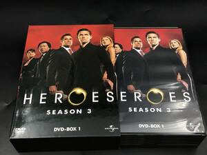 SE0116-19◆HEROS SEASON3 ヒーローズ DVD BOX1 再生未確認