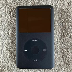 【ジャンク】iPod classic (160GB→SSD 512GB 大容量化) ブラック (外装一式 バッテリー等 新品) 第7世代 本体