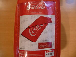 コカコーラ 封筒型 寝袋 シュラフ スリーピングバッグ Coca-Cola 敷きマット コールマン ロゴス同型 アウトドア レジャー 車中泊 キャンプ 