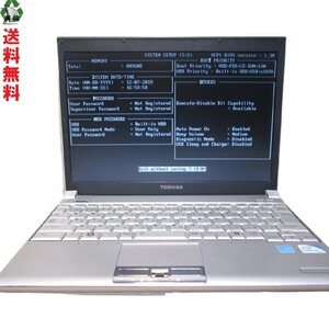 東芝 dynabook SS TL130E/2W【Celeron 743 1.3GHz】　【Windows7世代のPC】 2980円均一 電源投入可 ジャンク　送料無料 [89160]