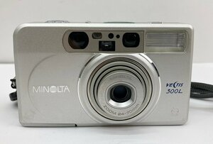 e）ミノルタ MINOLTA コンパクトフィルムカメラ VECTIS 300L 中古 ※簡易動作確認済み 現状渡し