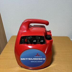 MITSUBISHI MGC200D-A02 LPG 発電機 現状品
