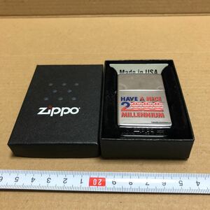 ZIPPO ジッポ ジッポー オイルライター HAVE A NICE 2000 MILLENNIUM