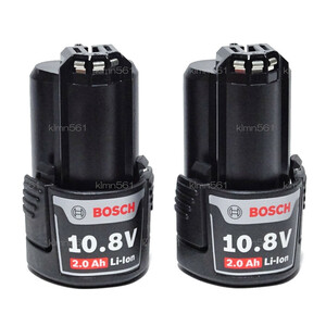 BOSCH/ボッシュ 10.8V2.0Ahリチウムイオンバッテリー A1020LIB 2個セット [Professional] 
