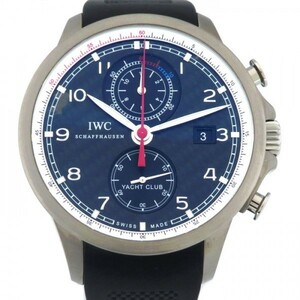 IWC ポルトギーゼ ヨットクラブ ボルボオーシャンレース IW390212 ブラック文字盤 新品 腕時計 メンズ