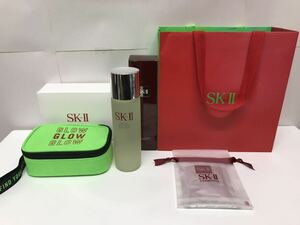 SK-II　SK2　フェイシャルトリートメントエッセンス　230ml 2022年製　化粧水　未使用　ポーチ　フェイシャルトリートメントマスク1枚