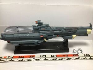 ★当時物/アシェット 1/350/宇宙戦艦ヤマト/特大/HYUGA/アニメ/フィギュア/戦艦/プラトイ/ディスプレイ/ガレージインテリア/検/バンダイ