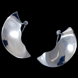 *E108【Chelo Sastre】Art Jewelry SLVイヤリング SPAIN New