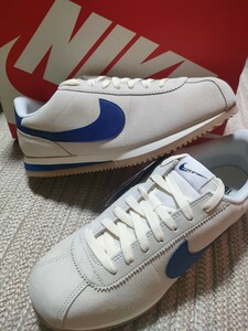 新品 未使用 NIKE コルテッツ アイボリー ロイヤルブルー w