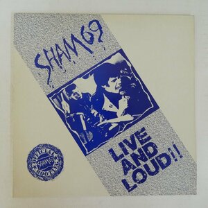 46069860;【UK盤】Sham 69 / Live And Loud!!