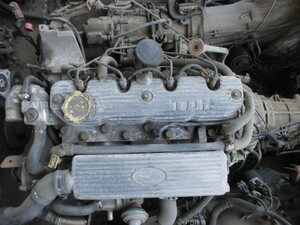 ■ランドローバー ディスカバリー 2.5L エンジン 中古 ジャンク LJ12L ディーゼル ターボ 部品取あり オイルパン ヘッド ブロック ■