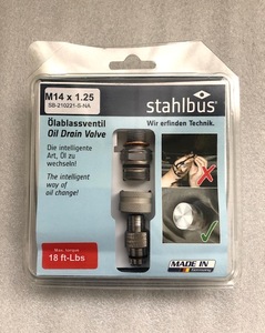 スズキ用　STAHLBUS エンジンオイル簡易交換ドレインボルト　M14x1.25