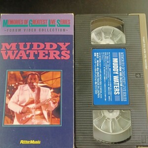 VHS_10】マディ・ウォーターズ メモリーズ オブ グレイテスト ライブ VHS ビデオテープ