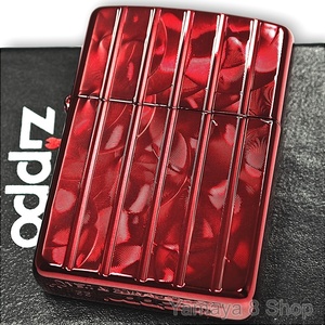 ZIPPO アーマーランダムスピン 両面 ルビーレッド ジッポー ライター