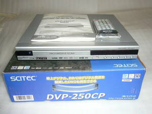 SCITEC(サイテック) DVDプレーヤー DVP-250CP 再生出来ません